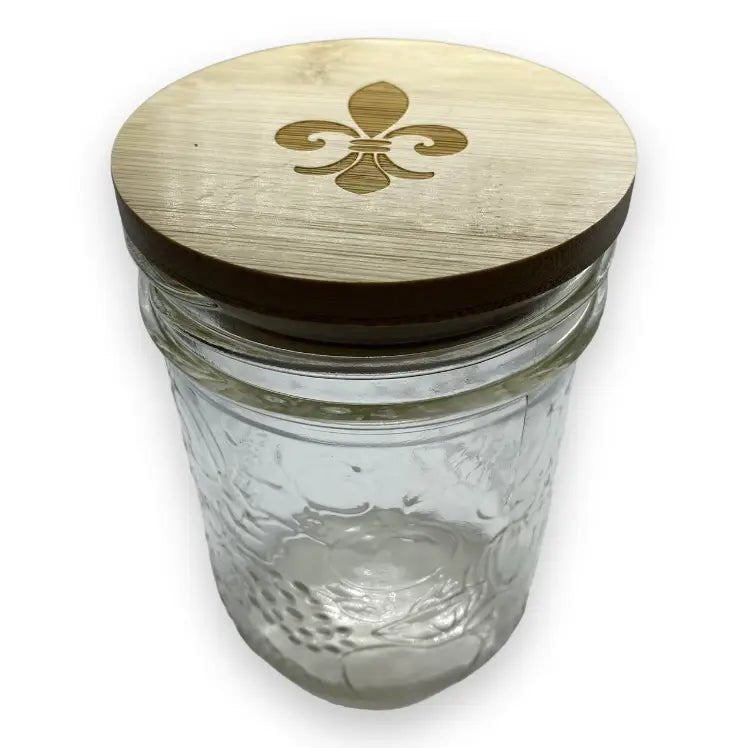 Bamboo Lid for Mason Jars - Set of 2 - Curated Joy | Natural Home