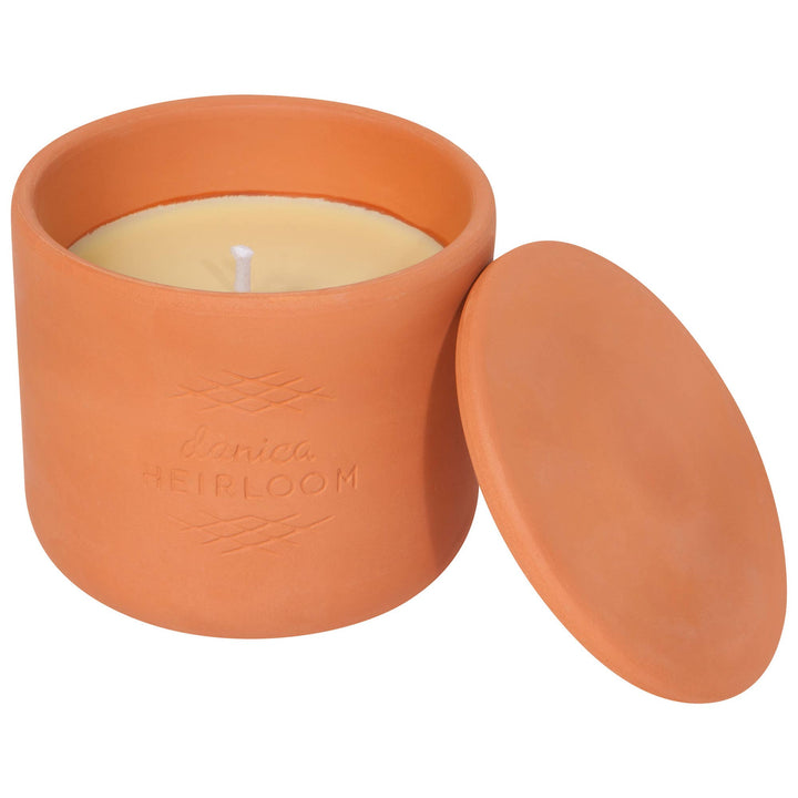 Beeswax Candle in Terra Cotta Jar - Curated Joy | Natural Home