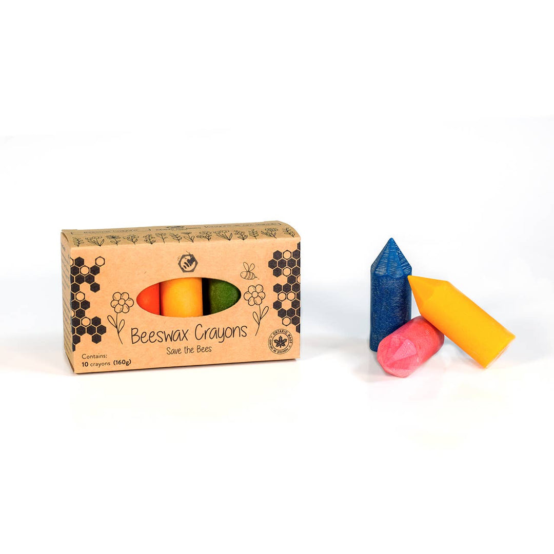 Beeswax Crayons, Handmade (Set of 8) - Curated Joy | Natural Home