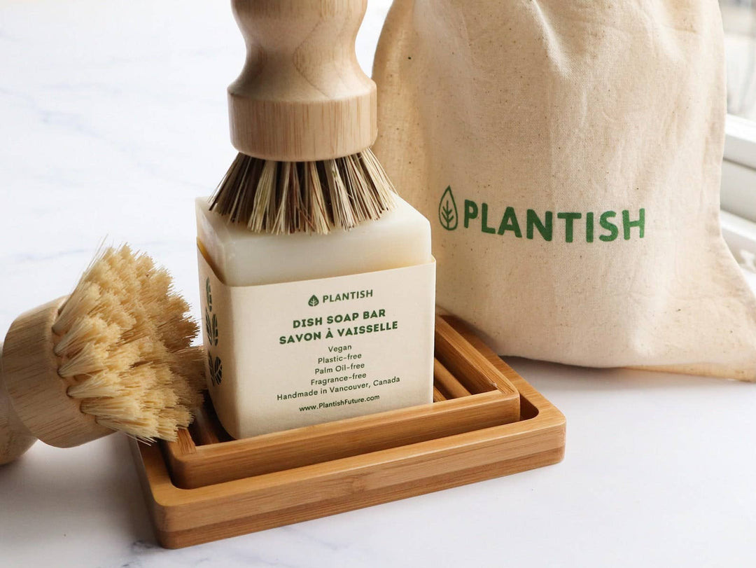 Dual - layer Bamboo Soap Dish - Curated Joy | Natural Home