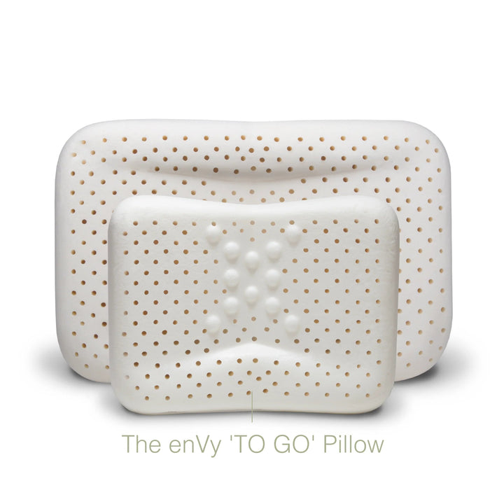 enVy® TO GO Travel Pillow (With COPPER infused Certified Botanical TENCEL™ Pillowcase ) - Curated Joy | Natural Home