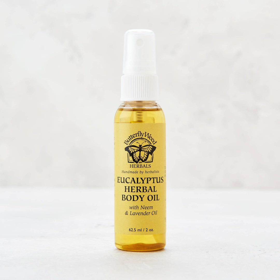 Eucalyptus Herbal Body Oil - Bug Spray - Curated Joy | Natural Home