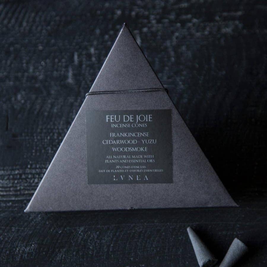 FEU DE JOIE | Naturally - scented Incense Cones - Curated Joy | Natural Home