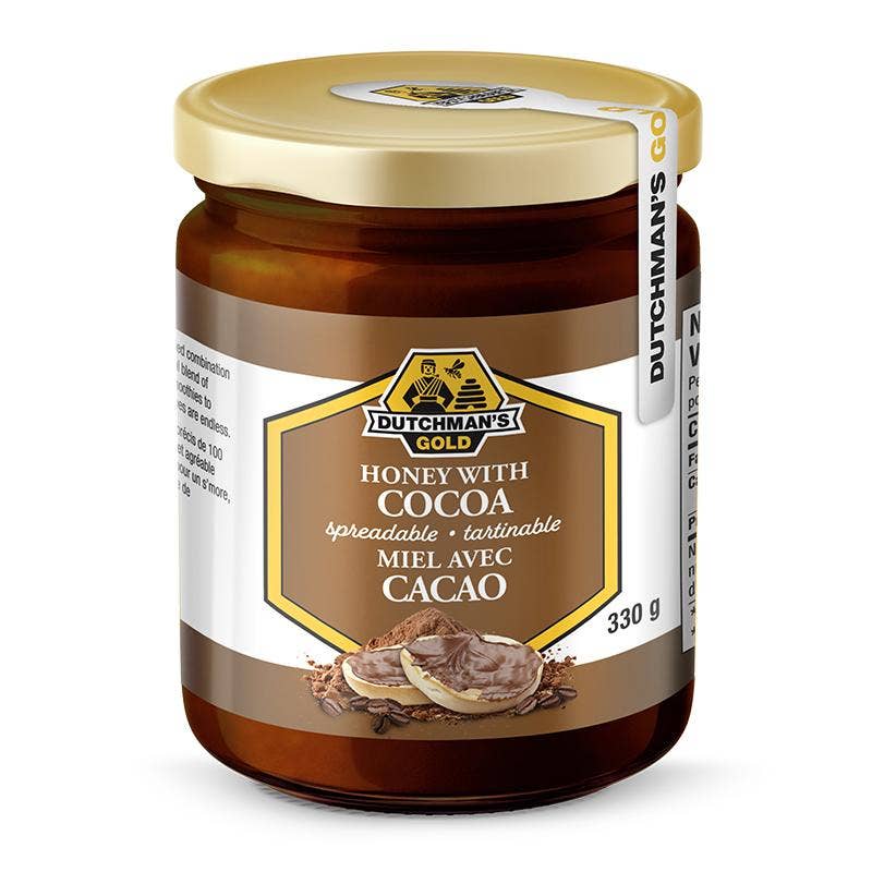 Honey With Cocoa Spread | Natural | No added oil | Canadian - Curated Joy | Natural Home