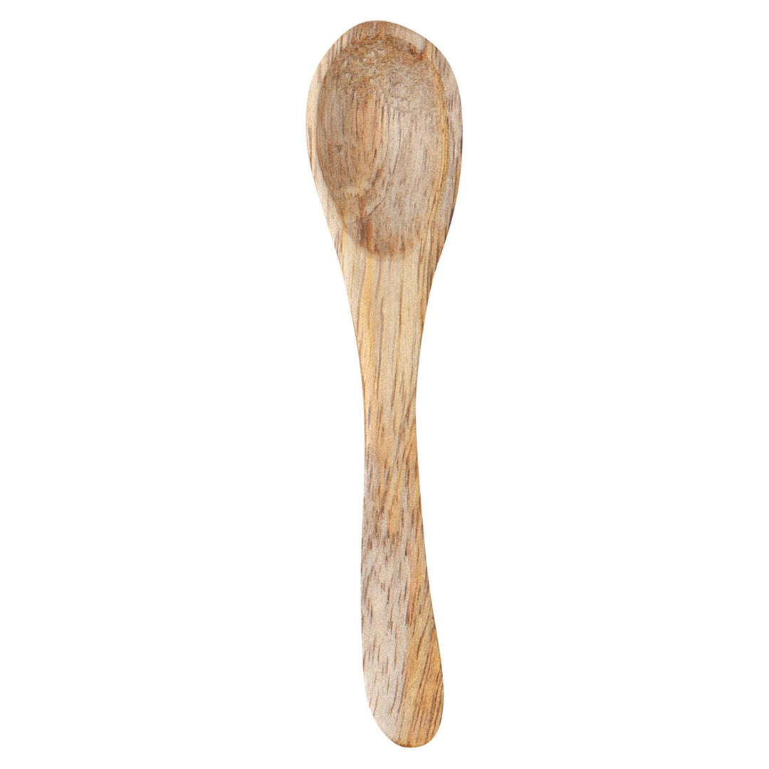 Light Mango Wood Mini Spoons Set of 4 - Curated Joy | Natural Home