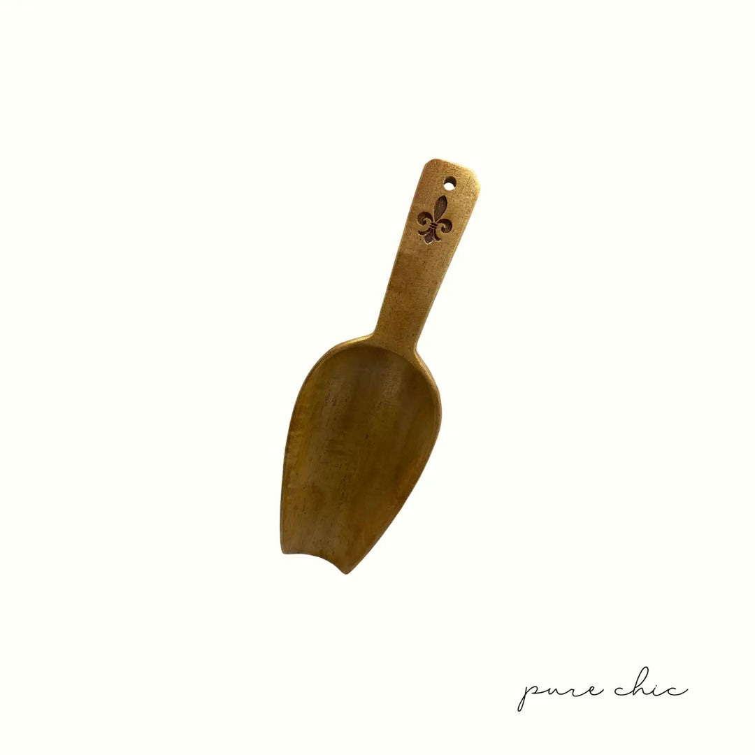 Medium Neem Wood Scoop - Curated Joy | Natural Home