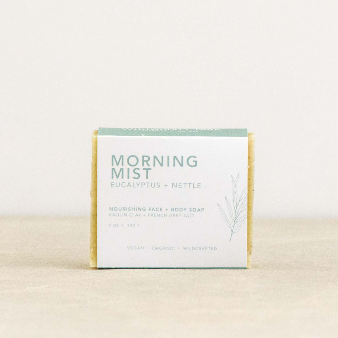 Morning Mist Natural Vegan Organic Soap Bar | Full Size - Curated Joy | Natural Home