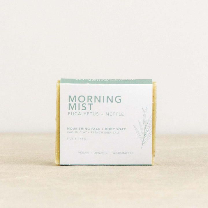 Morning Mist Natural Vegan Organic Soap Bar | Full Size - Curated Joy | Natural Home