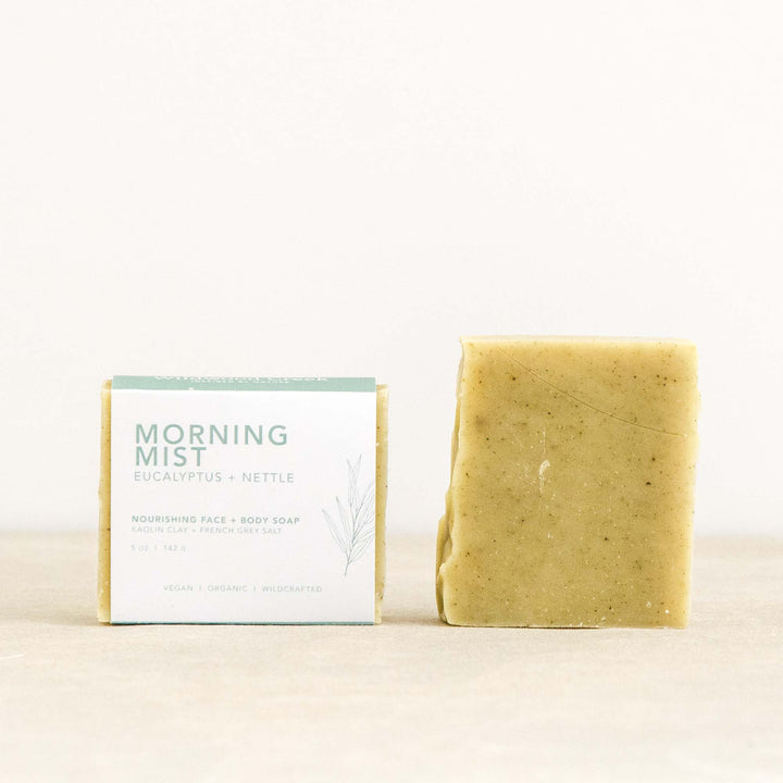 Morning Mist Natural Vegan Organic Soap Bar | Full Size - Curated Joy | Natural Home