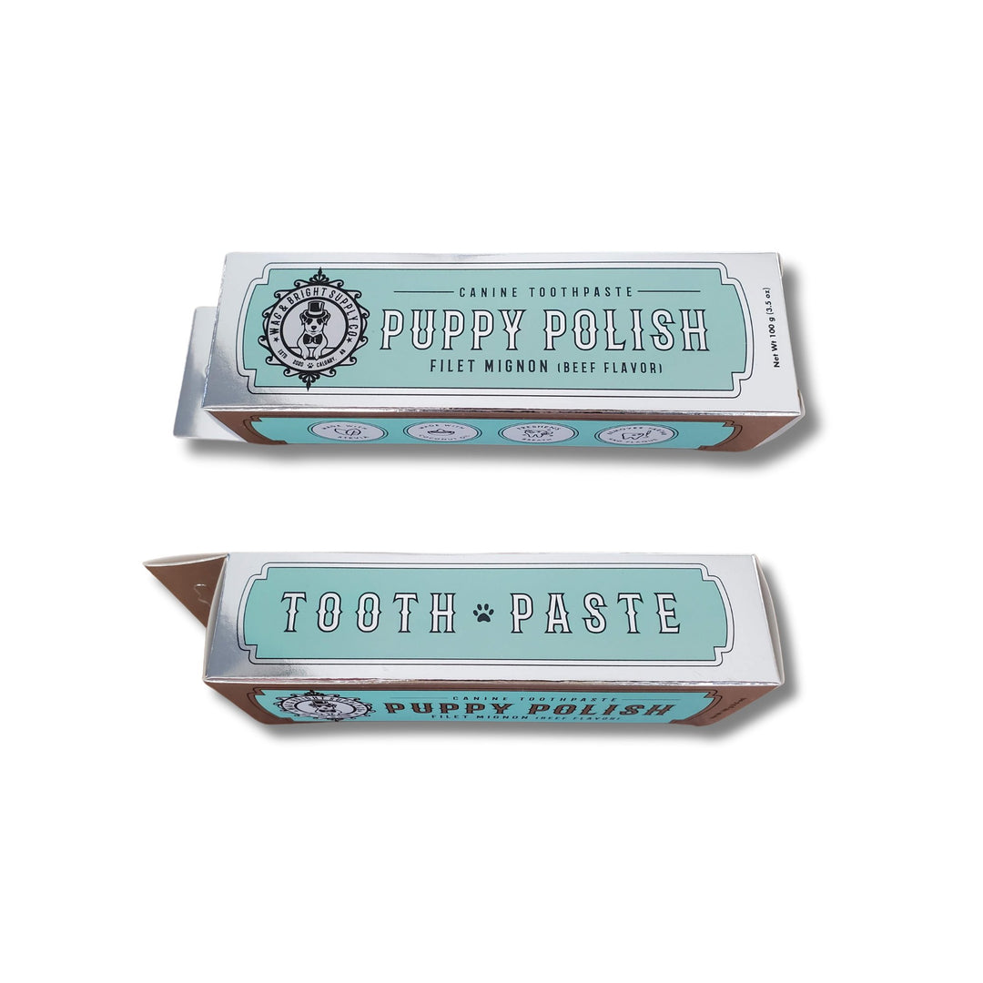 Natural Puppy/Dog Toothpaste - Filet Mignon Flavoured - Curated Joy | Natural Home
