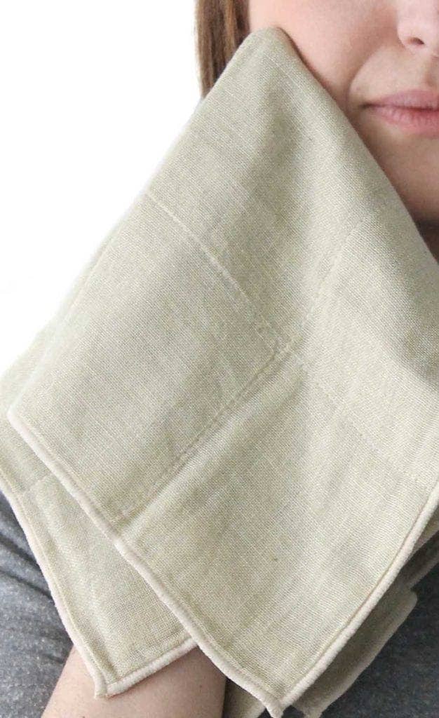 Nawrap Organic Cotton Face Towel | Made in Japan - Curated Joy | Natural Home