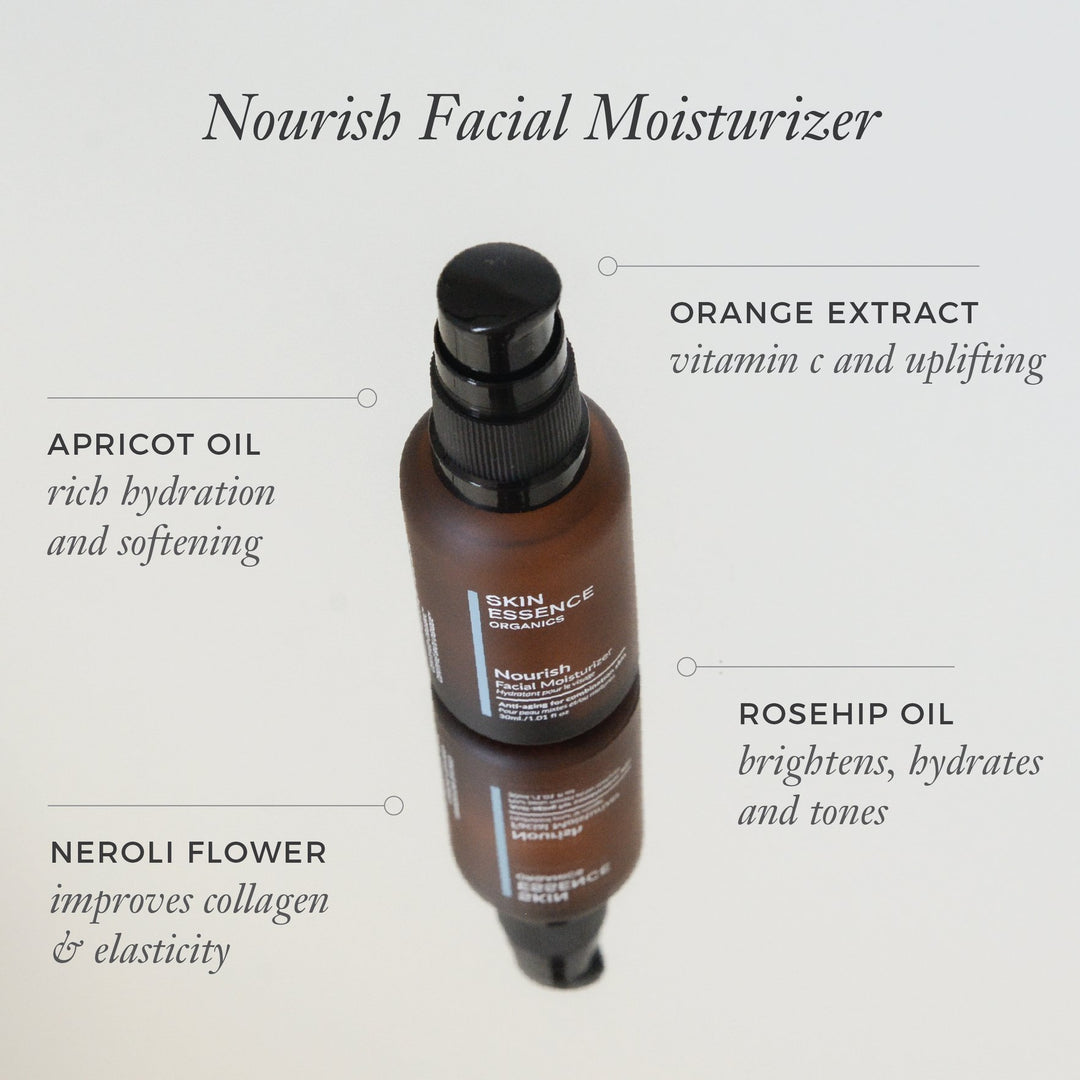 Nourish - Organic Facial Moisturizing Serum - Curated Joy | Natural Home