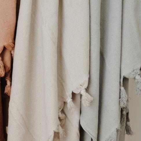 Oversized Handloomed Turkish Towel - Curated Joy | Natural Home