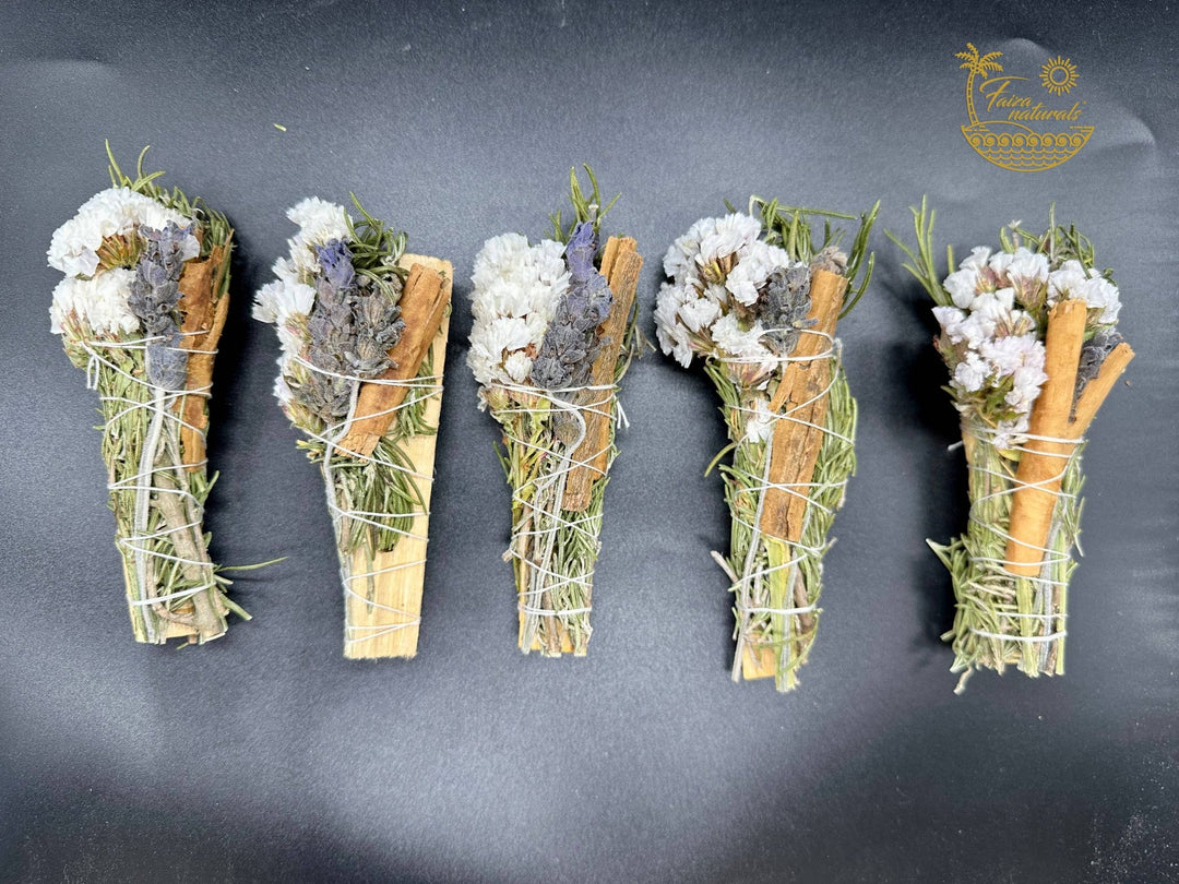 Palo Santo Floral Herb Smudge - Exclusive Production - Curated Joy | Natural Home