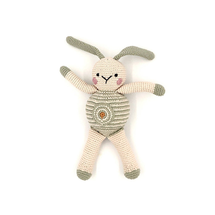 Pebble - Organic Bunny Teal Spot - Curated Joy | Natural Home