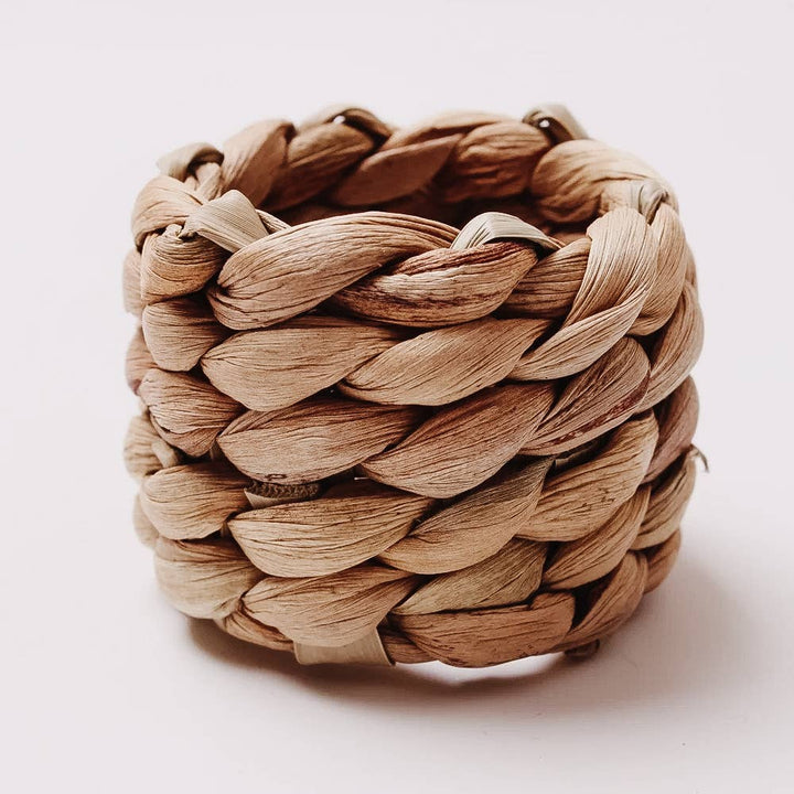 Seagrass Napkin Rings, Set of 6 - Curated Joy | Natural Home