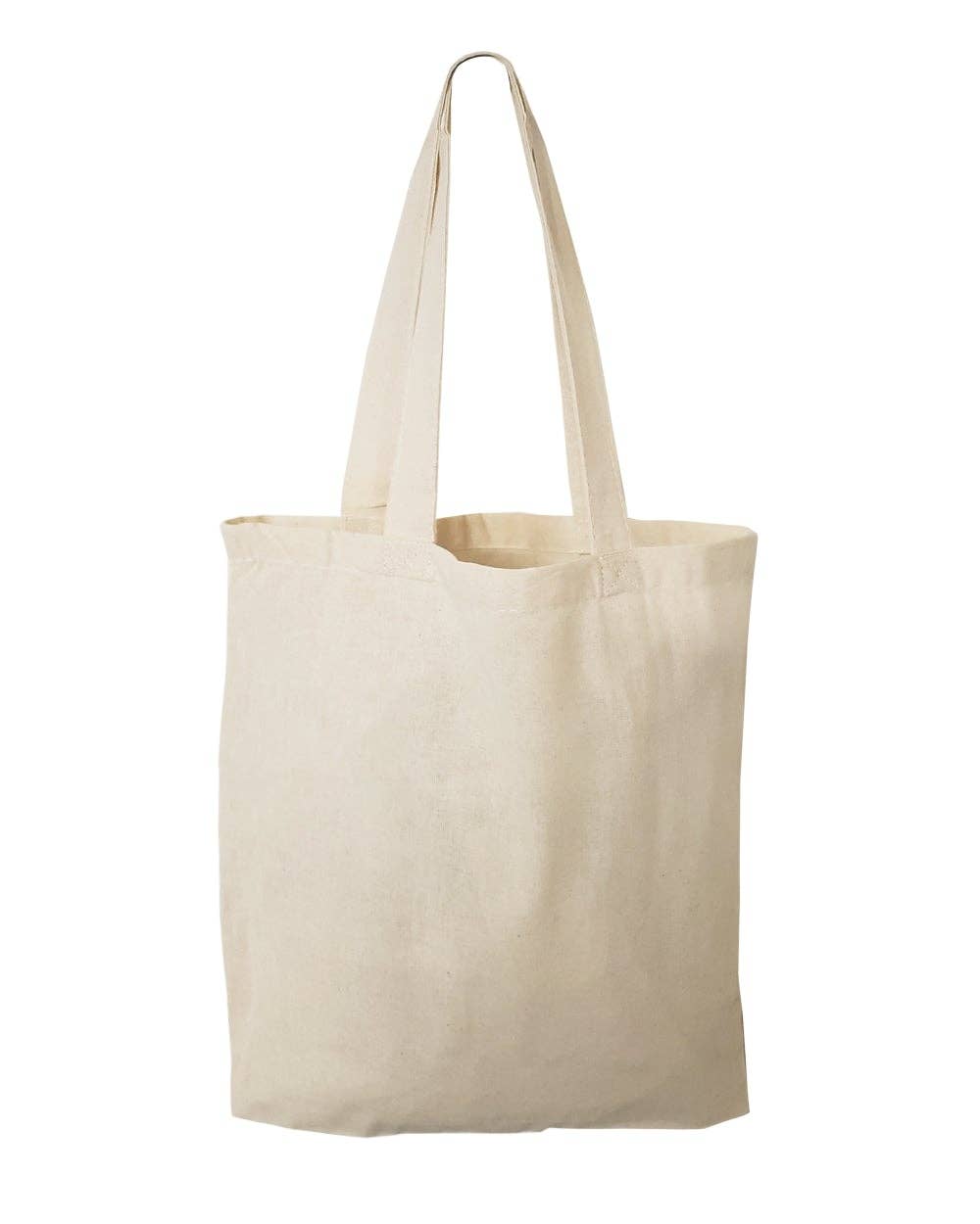 SMALL Cotton Tote Bag / Shopping / Gift - Curated Joy | Natural Home