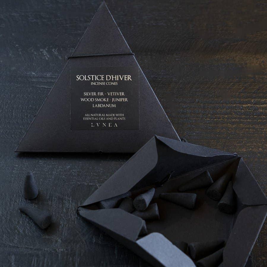 SOLSTICE D'HIVER | Naturally - scented Incense Cones - Curated Joy | Natural Home