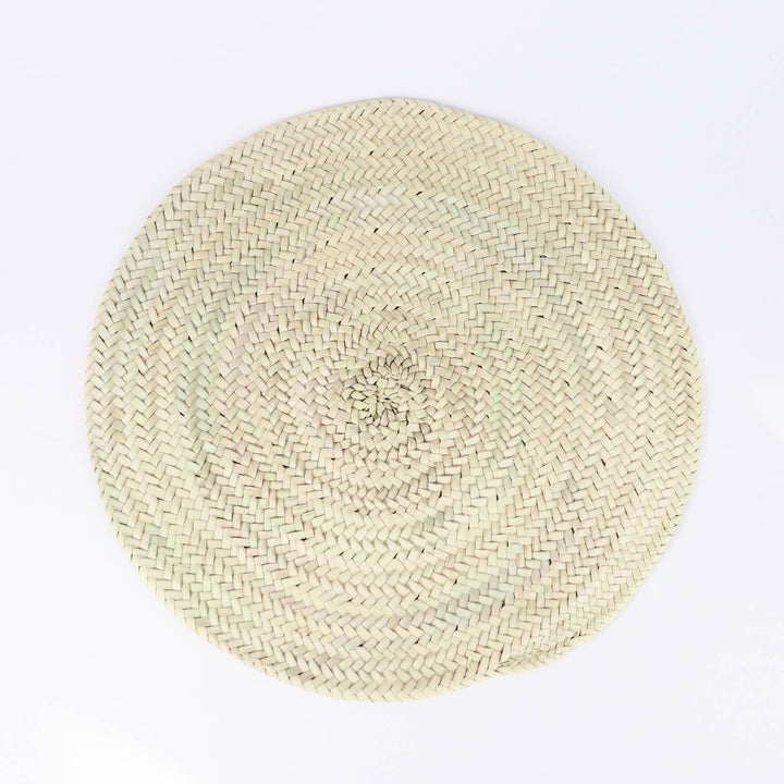 Straw Round Placemat - Curated Joy | Natural Home