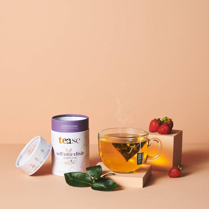 Tea - Self Care Elixir | Herbal | Biodegradable Tea Bag - Curated Joy | Natural Home