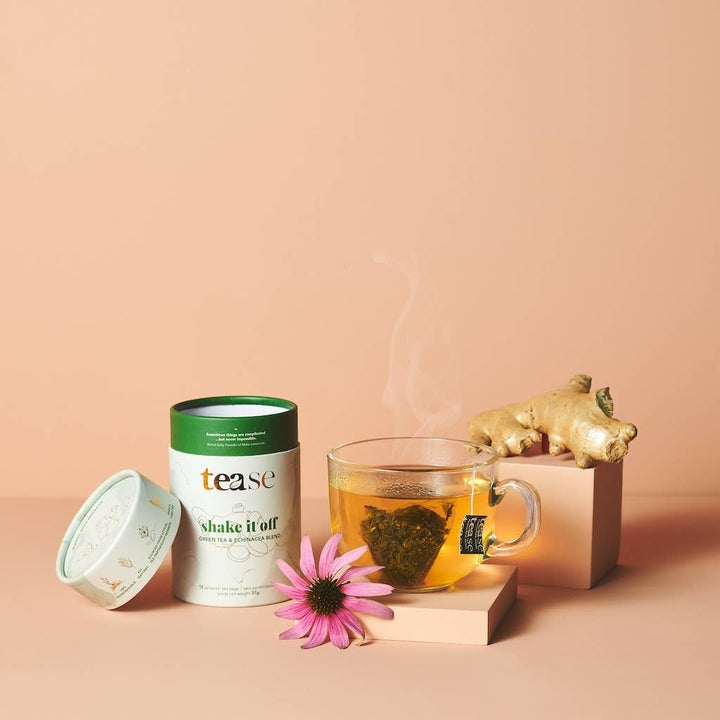 Tea - Shake It Off | Immunity Tea Blend | Herbal | Biodegradable Tea Bag - Curated Joy | Natural Home