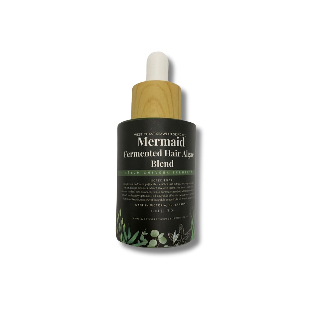 WCSS | Sea Hair Growth Serum With Fermented Seaweed, Amla & Keratin 30 ml - Curated Joy | Natural Home